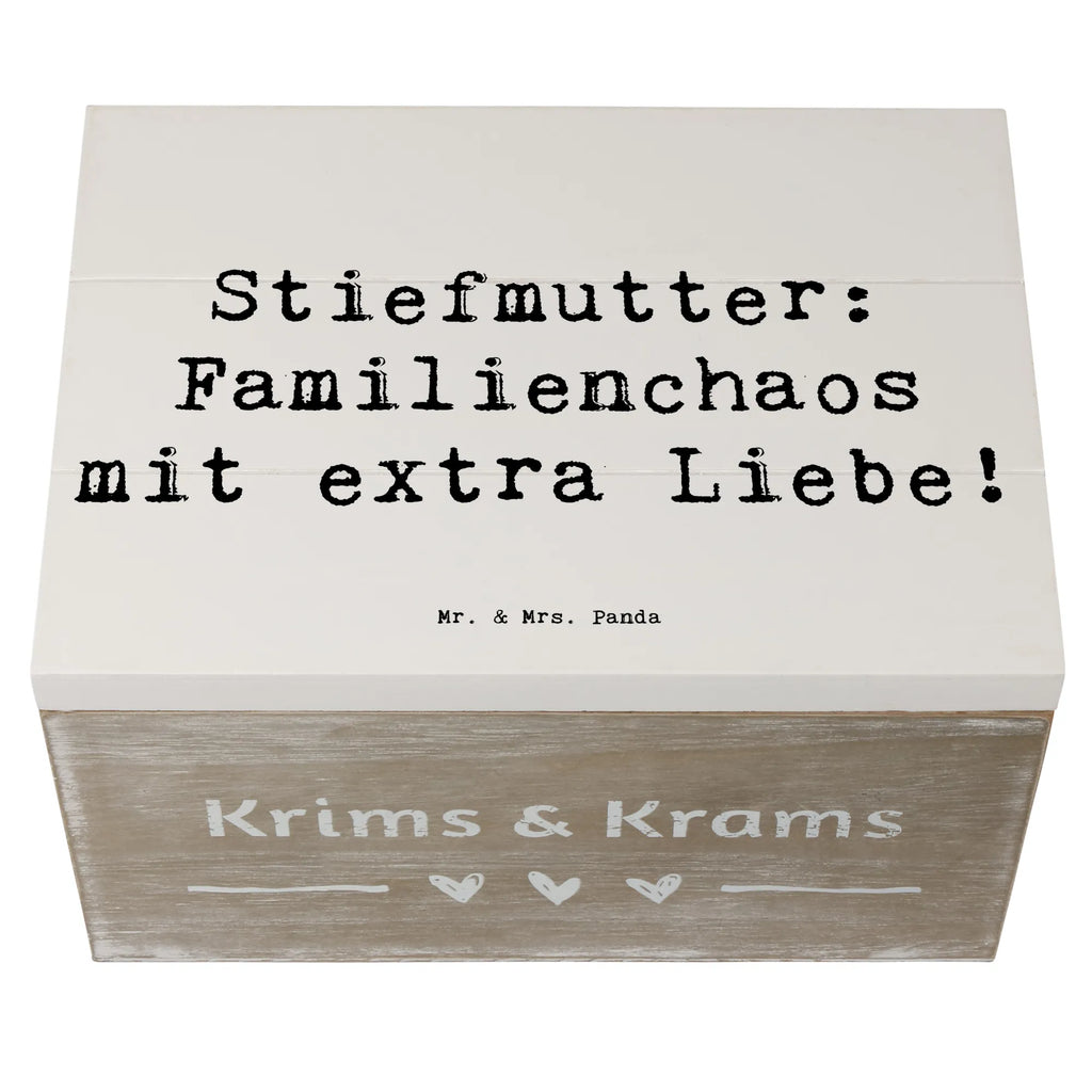 Holzkiste Spruch Stiefmutter Liebe Erinnerungsbox, Schatulle, Kiste, Geschenkbox, Schatzkiste, Erinnerungskiste, Truhe, Geschenkdose, Aufbewahrungsbox, Dekokiste, XXL, Holzkiste, Familie, Vatertag, Muttertag, Bruder, Schwester, Mama, Papa, Oma, Opa