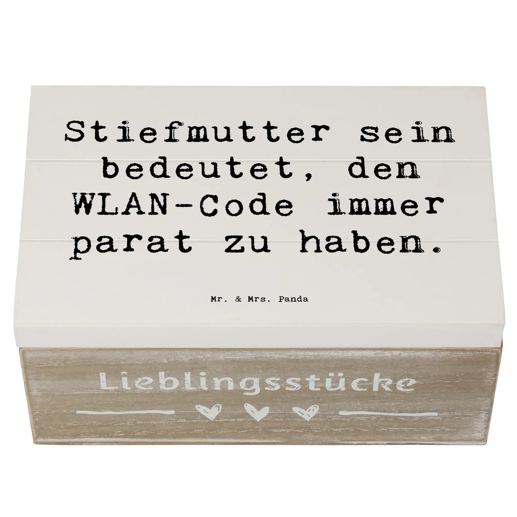 Holzkiste Spruch Stiefmutter Heldin Schatzkiste, Schatulle, Kiste, Aufbewahrungsbox, Holzkiste, Dekokiste, Geschenkbox, Geschenkdose, Truhe, Erinnerungskiste, Erinnerungsbox, XXL, Familie, Vatertag, Muttertag, Bruder, Schwester, Mama, Papa, Oma, Opa