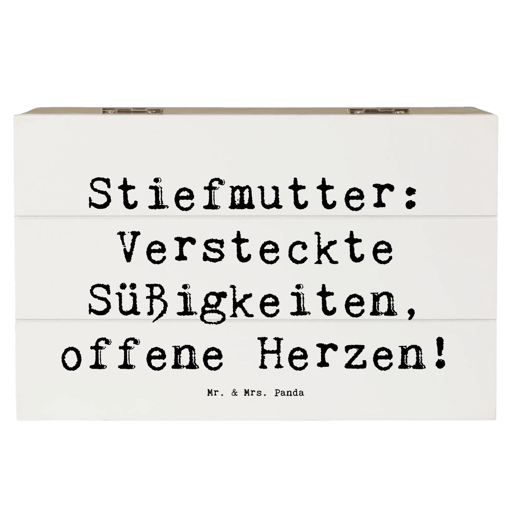 Holzkiste Spruch Stiefmutter Herzen Kiste, Erinnerungsbox, Aufbewahrungsbox, Truhe, Schatzkiste, Erinnerungskiste, Dekokiste, Geschenkdose, XXL, Schatulle, Geschenkbox, Holzkiste, Familie, Vatertag, Muttertag, Bruder, Schwester, Mama, Papa, Oma, Opa