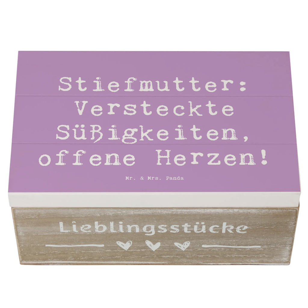 Holzkiste Spruch Stiefmutter Herzen Kiste, Erinnerungsbox, Aufbewahrungsbox, Truhe, Schatzkiste, Erinnerungskiste, Dekokiste, Geschenkdose, XXL, Schatulle, Geschenkbox, Holzkiste, Familie, Vatertag, Muttertag, Bruder, Schwester, Mama, Papa, Oma, Opa