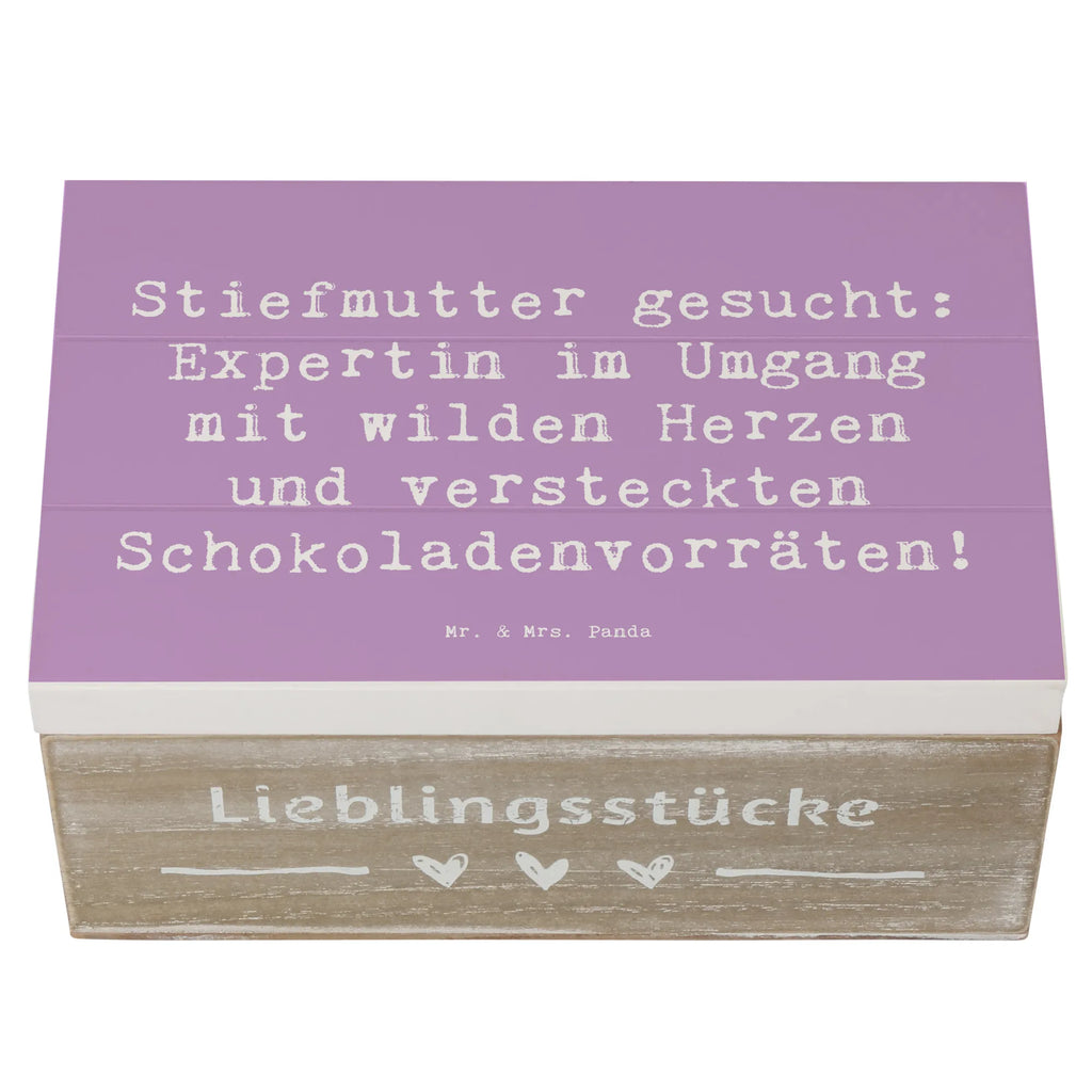 Holzkiste Spruch Stiefmutter Expertin Geschenkbox, Aufbewahrungsbox, XXL, Dekokiste, Holzkiste, Truhe, Erinnerungskiste, Schatulle, Geschenkdose, Kiste, Schatzkiste, Erinnerungsbox, Familie, Vatertag, Muttertag, Bruder, Schwester, Mama, Papa, Oma, Opa