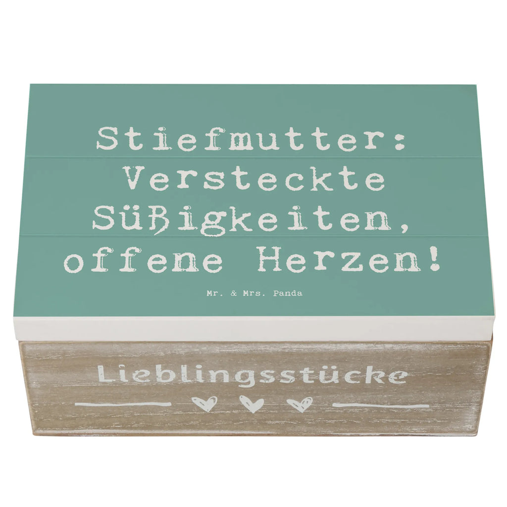 Holzkiste Spruch Stiefmutter Herzen Kiste, Erinnerungsbox, Aufbewahrungsbox, Truhe, Schatzkiste, Erinnerungskiste, Dekokiste, Geschenkdose, XXL, Schatulle, Geschenkbox, Holzkiste, Familie, Vatertag, Muttertag, Bruder, Schwester, Mama, Papa, Oma, Opa