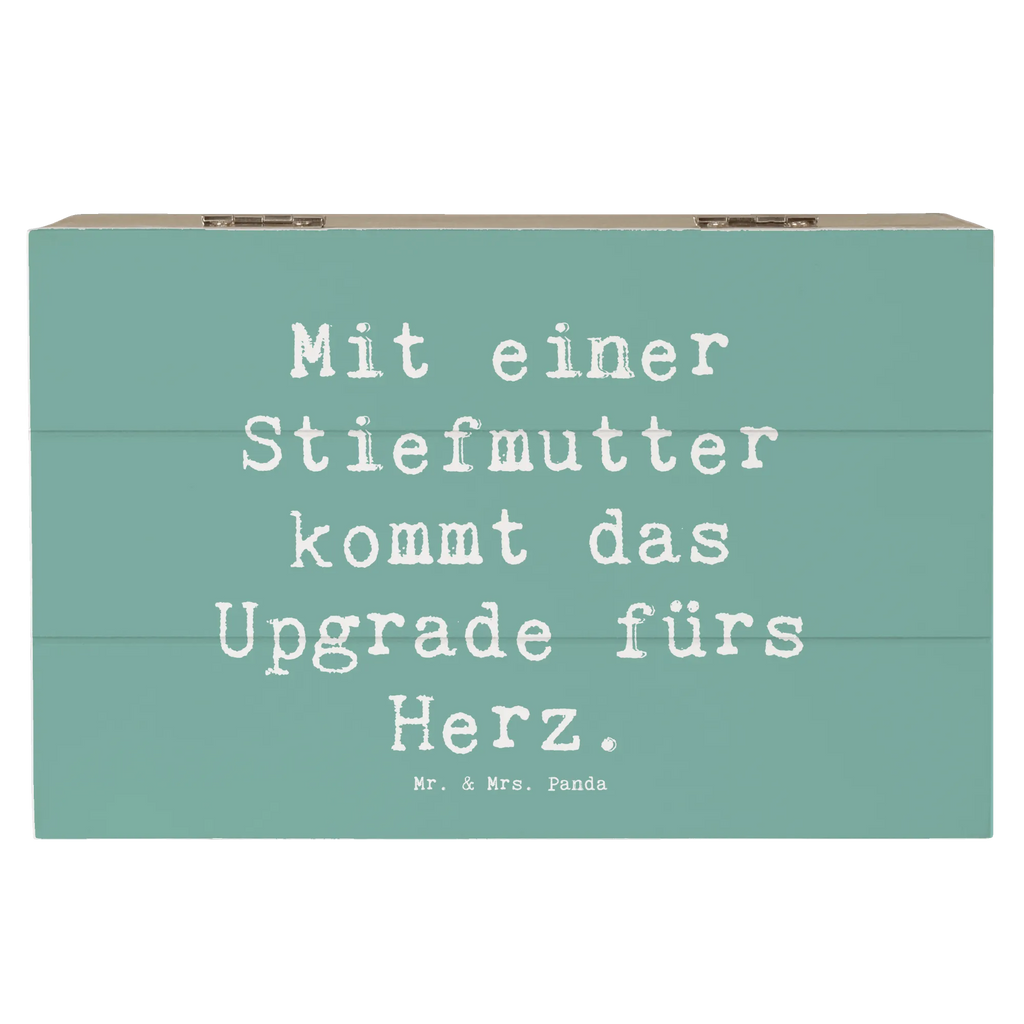 Holzkiste Spruch Herz Stiefmutter Schatulle, Dekokiste, Holzkiste, Erinnerungsbox, Aufbewahrungsbox, XXL, Geschenkbox, Erinnerungskiste, Truhe, Schatzkiste, Geschenkdose, Kiste, Familie, Vatertag, Muttertag, Bruder, Schwester, Mama, Papa, Oma, Opa
