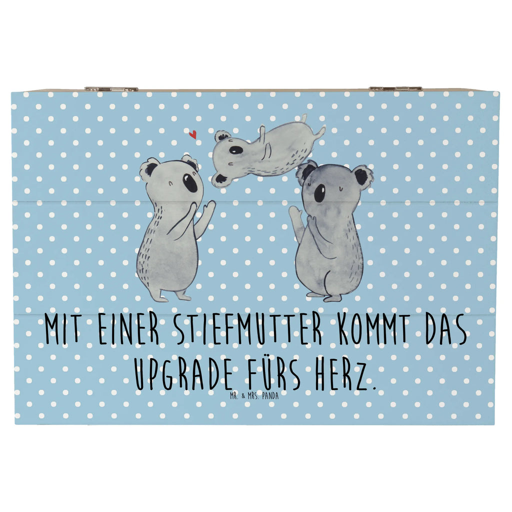 Holzkiste Herz Stiefmutter Dekokiste, Kiste, Geschenkbox, Schatzkiste, Holzkiste, Truhe, Aufbewahrungsbox, XXL, Erinnerungskiste, Erinnerungsbox, Geschenkdose, Schatulle, Familie, Vatertag, Muttertag, Bruder, Schwester, Mama, Papa, Oma, Opa