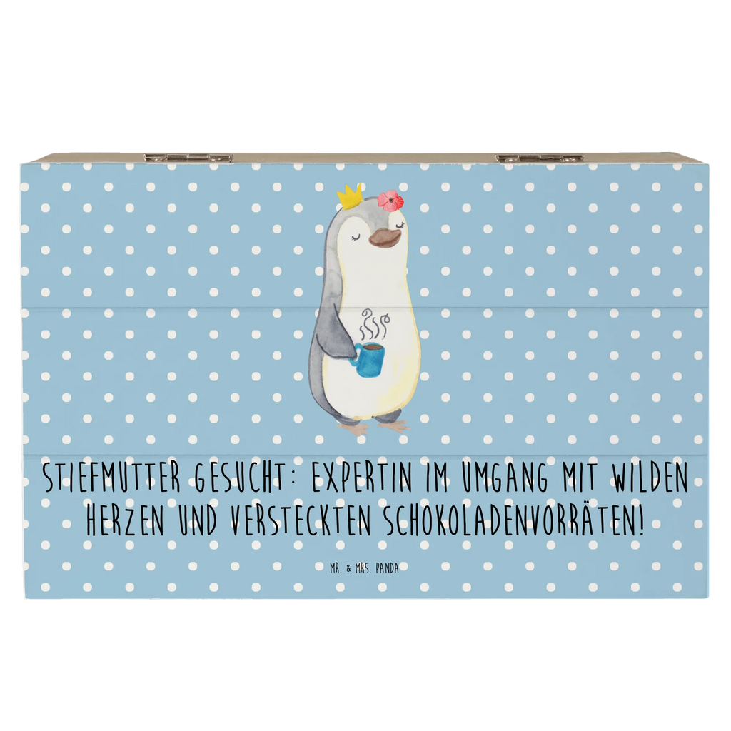 Holzkiste Stiefmutter Expertin Erinnerungskiste, Schatulle, Holzkiste, Geschenkdose, Truhe, Erinnerungsbox, Kiste, Dekokiste, Schatzkiste, Geschenkbox, XXL, Aufbewahrungsbox, Familie, Vatertag, Muttertag, Bruder, Schwester, Mama, Papa, Oma, Opa