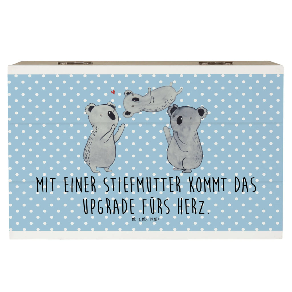 Holzkiste Herz Stiefmutter Dekokiste, Kiste, Geschenkbox, Schatzkiste, Holzkiste, Truhe, Aufbewahrungsbox, XXL, Erinnerungskiste, Erinnerungsbox, Geschenkdose, Schatulle, Familie, Vatertag, Muttertag, Bruder, Schwester, Mama, Papa, Oma, Opa