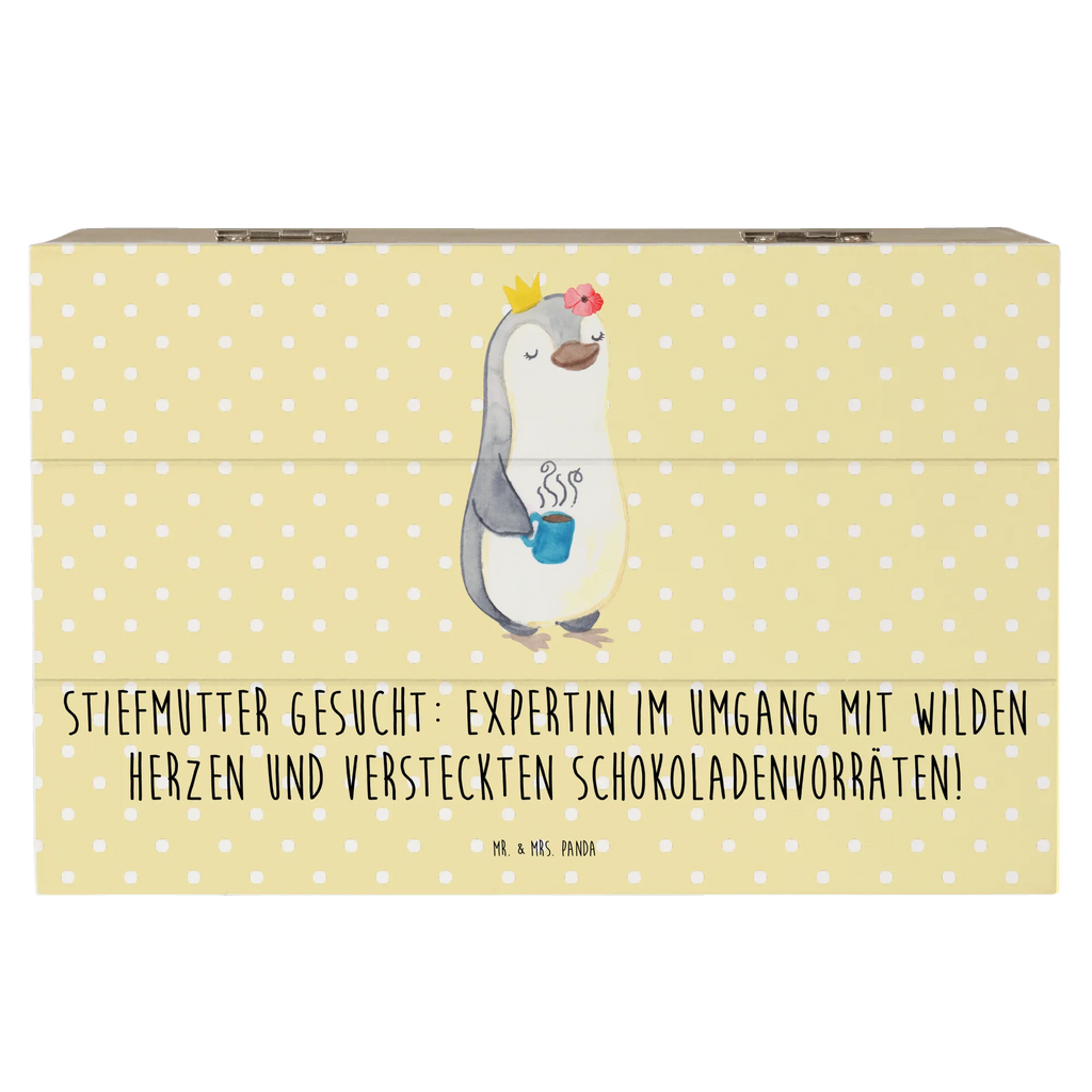 Holzkiste Stiefmutter Expertin Erinnerungskiste, Schatulle, Holzkiste, Geschenkdose, Truhe, Erinnerungsbox, Kiste, Dekokiste, Schatzkiste, Geschenkbox, XXL, Aufbewahrungsbox, Familie, Vatertag, Muttertag, Bruder, Schwester, Mama, Papa, Oma, Opa