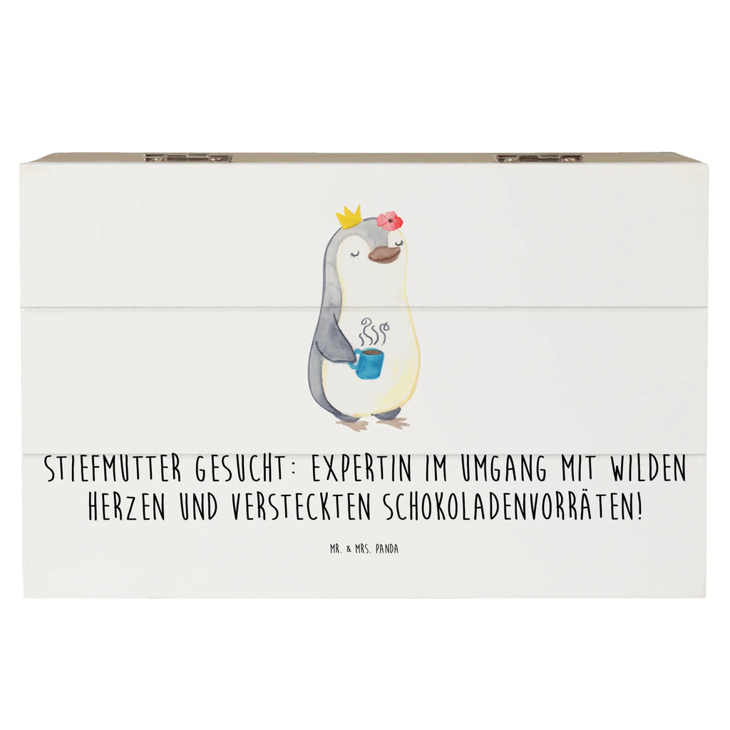 Holzkiste Stiefmutter Expertin Erinnerungskiste, Schatulle, Holzkiste, Geschenkdose, Truhe, Erinnerungsbox, Kiste, Dekokiste, Schatzkiste, Geschenkbox, XXL, Aufbewahrungsbox, Familie, Vatertag, Muttertag, Bruder, Schwester, Mama, Papa, Oma, Opa