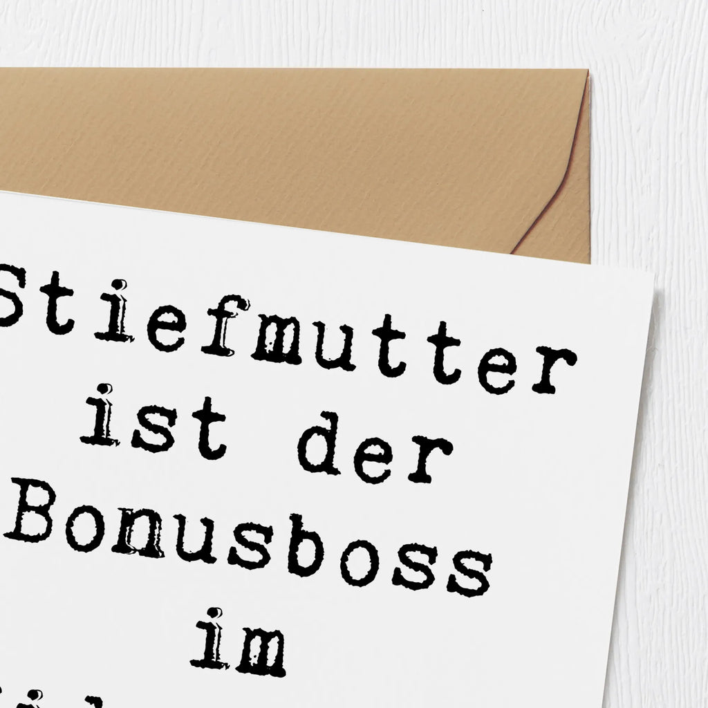 Deluxe Card Saying Stiefmutter ist der Bonusboss im Videospiel Familie. Geburtstagskarte, Glückwunschkarte, Hochzeitskarte, Hochwertige Grußkarte, Hochwertige Klappkarte, Klappkarte, Karte, Einladungskarte, Grußkarte, Familie, Vatertag, Muttertag, Bruder, Schwester, Mama, Papa, Oma, Opa