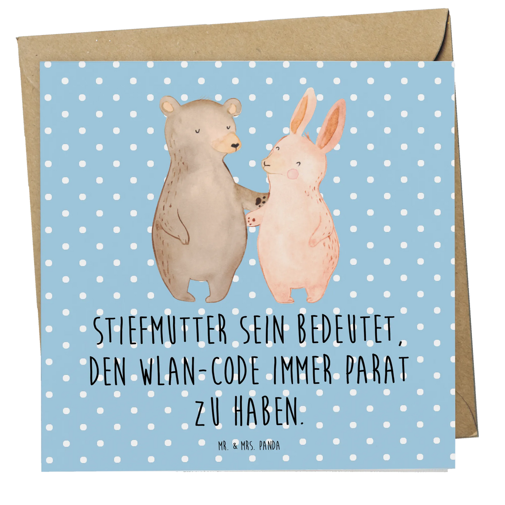 Deluxe Karte Stiefmutter Heldin Grußkarte, Hochzeitskarte, Klappkarte, Karte, Geburtstagskarte, Einladungskarte, Glückwunschkarte, Hochwertige Grußkarte, Hochwertige Klappkarte, Familie, Vatertag, Muttertag, Bruder, Schwester, Mama, Papa, Oma, Opa