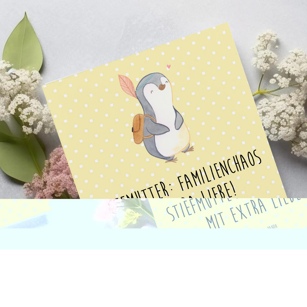 Deluxe Karte Stiefmutter Liebe Hochzeitskarte, Hochwertige Klappkarte, Einladungskarte, Hochwertige Grußkarte, Geburtstagskarte, Karte, Klappkarte, Grußkarte, Glückwunschkarte, Familie, Vatertag, Muttertag, Bruder, Schwester, Mama, Papa, Oma, Opa