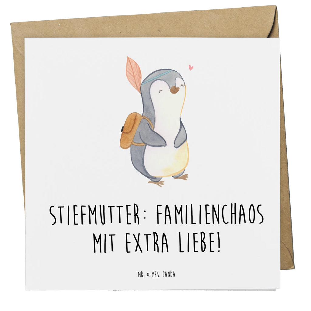 Deluxe Karte Stiefmutter Liebe Hochzeitskarte, Hochwertige Klappkarte, Einladungskarte, Hochwertige Grußkarte, Geburtstagskarte, Karte, Klappkarte, Grußkarte, Glückwunschkarte, Familie, Vatertag, Muttertag, Bruder, Schwester, Mama, Papa, Oma, Opa