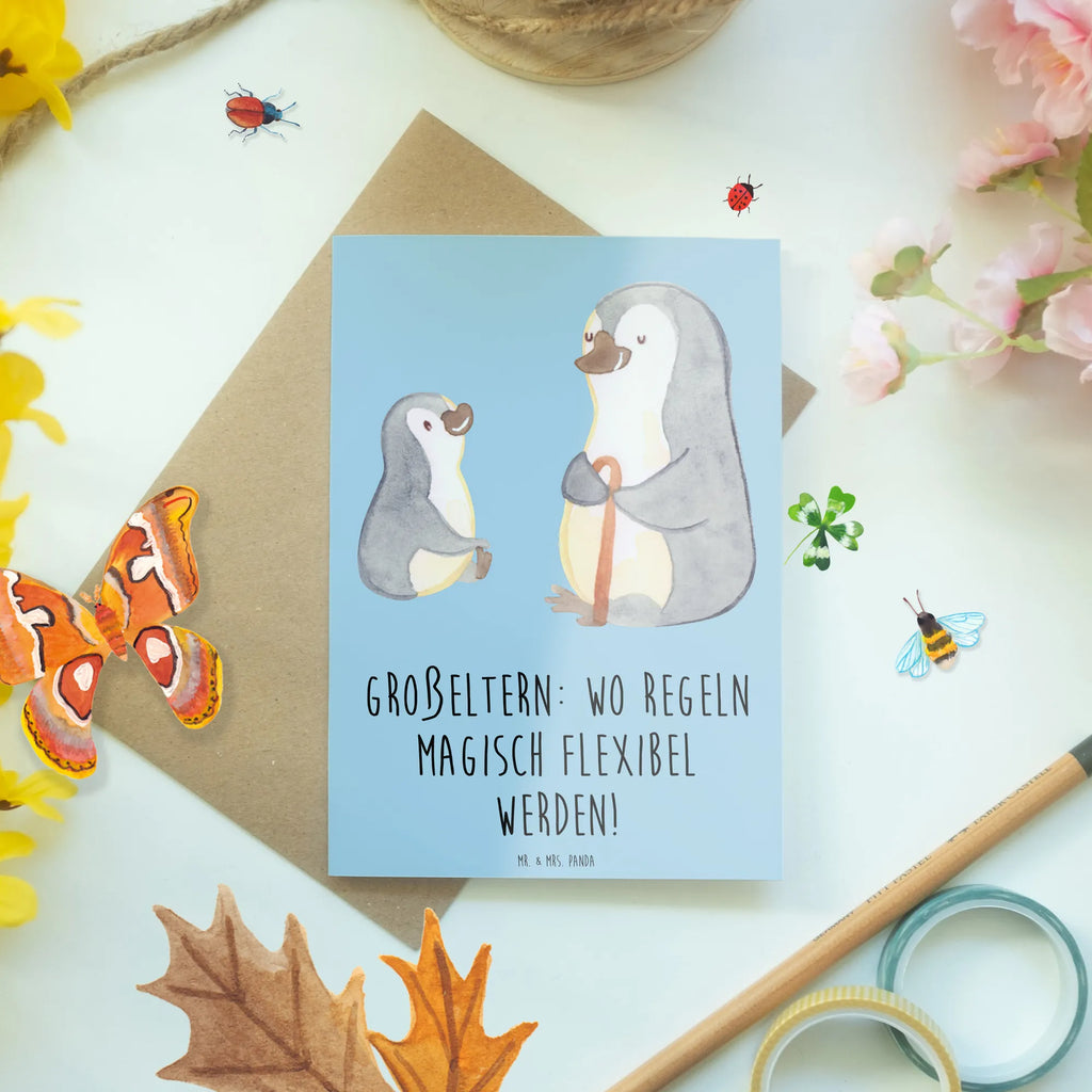 Grußkarte Großeltern Magie Ansichtskarten, Hochzeitskarte, Grußkarte, Geburtstagskarte, Einladungskarte, Klappkarte, Glückwunschkarte, Karte, Familie, Vatertag, Muttertag, Bruder, Schwester, Mama, Papa, Oma, Opa