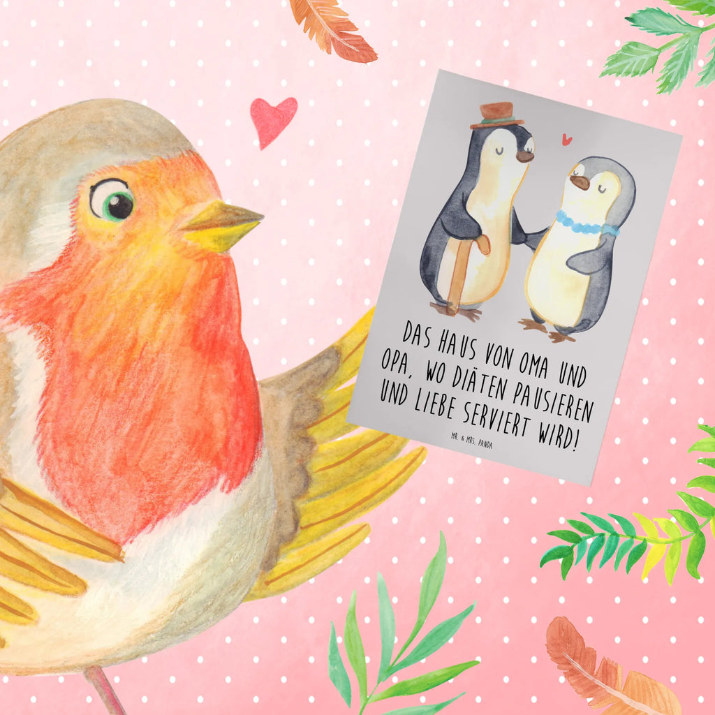 Greetings card Das Haus von Oma und Opa, wo Diäten pausieren und Liebe serviert wird! Glückwunschkarte, Grußkarte, Karte, Hochzeitskarte, Ansichtskarten, Einladungskarte, Klappkarte, Geburtstagskarte, Familie, Vatertag, Muttertag, Bruder, Schwester, Mama, Papa, Oma, Opa