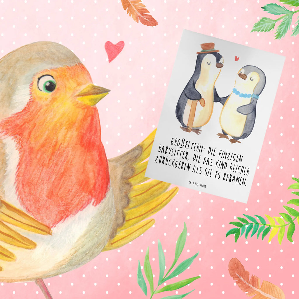 Greetings card Großeltern: die einzigen Babysitter, die das Kind reicher zurückgeben als sie es bekamen. Grußkarte, Einladungskarte, Geburtstagskarte, Hochzeitskarte, Karte, Ansichtskarten, Glückwunschkarte, Klappkarte, Familie, Vatertag, Muttertag, Bruder, Schwester, Mama, Papa, Oma, Opa