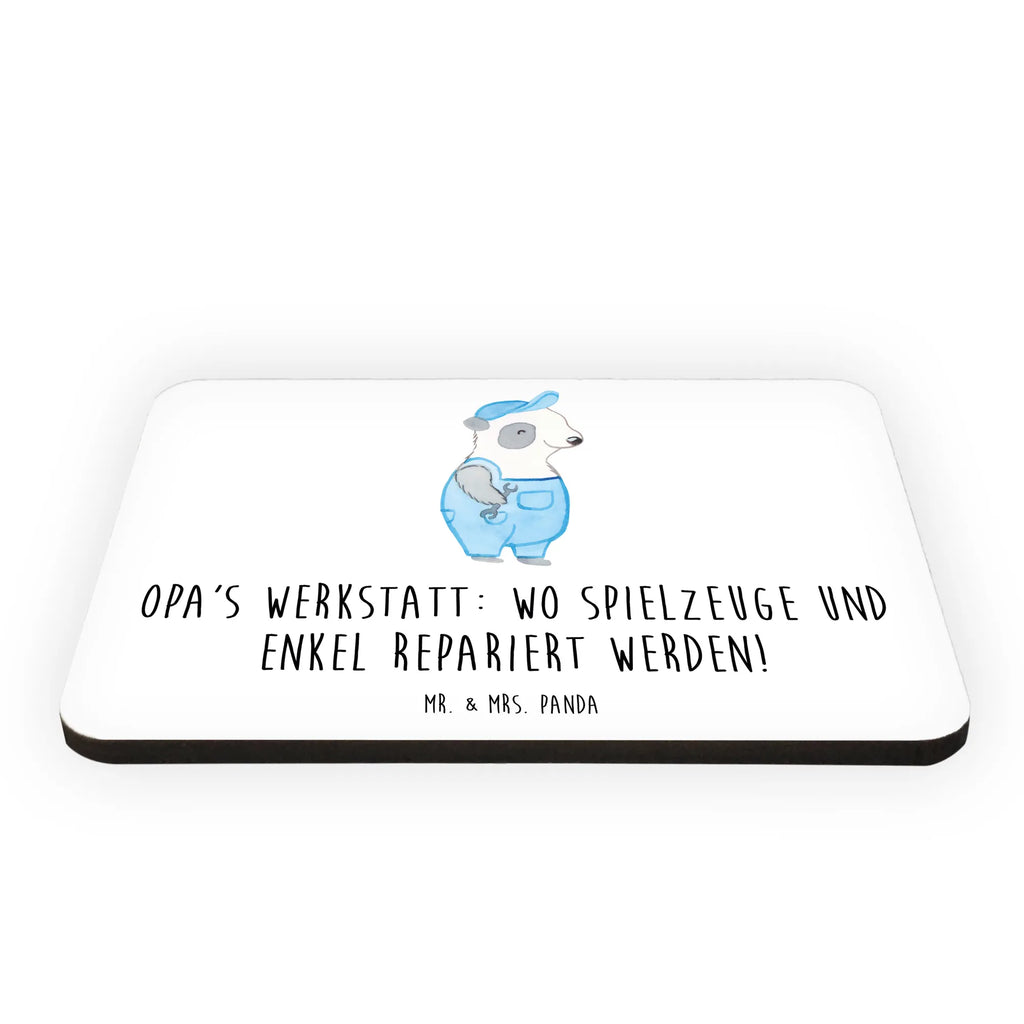 Magnet Opa's Werkstatt: wo Spielzeuge und Enkel repariert werden! Whiteboard Magnet, Kühlschrank Dekoration, Pinnwandmagnet, Dekomagnet, Kühlschrankmagnet, Motivmagnete, Notiz Magnet, Souvenir Magnet, Familie, Vatertag, Muttertag, Bruder, Schwester, Mama, Papa, Oma, Opa