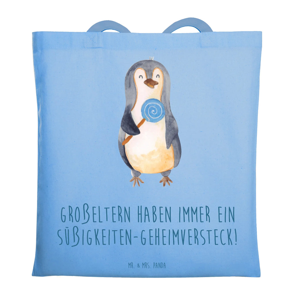 Tote bag Großeltern haben immer ein Süßigkeiten-Geheimversteck! Jutetasche, Umhängetasche, Badetasche, Beutel, Jutebeutel, Tasche, Laptoptasche, Tragetasche, Einkaufstasche, Stoffbeutel, Beuteltasche, Schultertasche, Stofftasche, Einkaufstüte, Strandtasche, Shopper, Familie, Vatertag, Muttertag, Bruder, Schwester, Mama, Papa, Oma, Opa