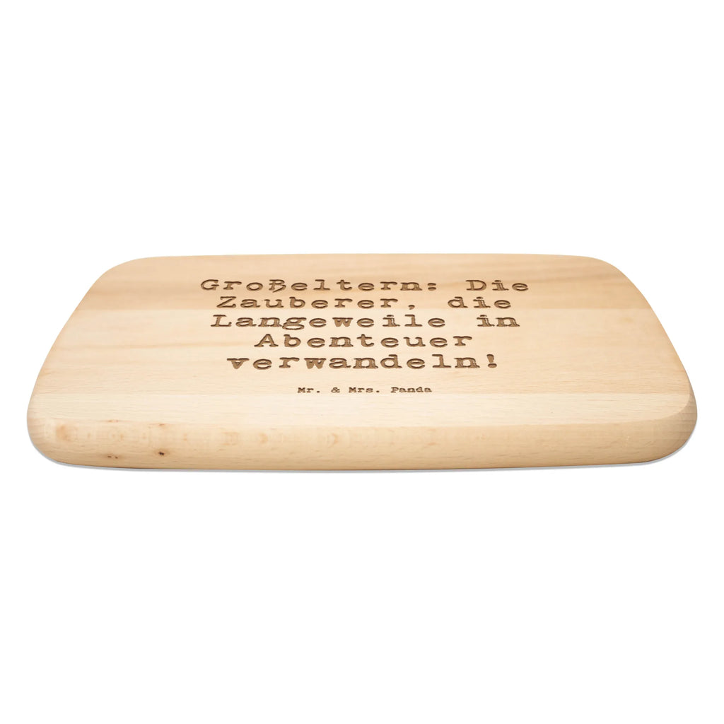 Serving board Saying Großeltern: Die Zauberer, die Langeweile in Abenteuer verwandeln! breakfast board, cutting board, Board, Family, Father's Day, Mother's Day, brother, sister, Mom, Dad