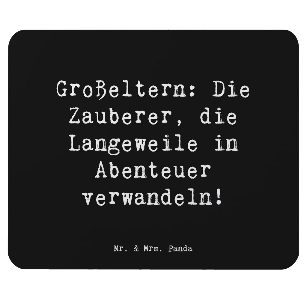 Mouse mat Saying Großeltern: Die Zauberer, die Langeweile in Abenteuer verwandeln! Designer Mauspad, PC Zubehör, Büroausstattung, Einzigartiges Mauspad, Mausunterlage, Arbeitszimmer, Mauspad Büro, Mauspad, Computer zubehör, Mousepad, Familie, Vatertag, Muttertag, Bruder, Schwester, Mama, Papa, Oma, Opa