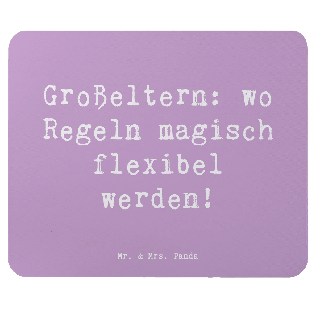 Mouse mat Saying Großeltern: wo Regeln magisch flexibel werden! Mousepad, Computer zubehör, Büroausstattung, PC Zubehör, Arbeitszimmer, Mauspad, Einzigartiges Mauspad, Designer Mauspad, Mausunterlage, Mauspad Büro, Familie, Vatertag, Muttertag, Bruder, Schwester, Mama, Papa, Oma, Opa