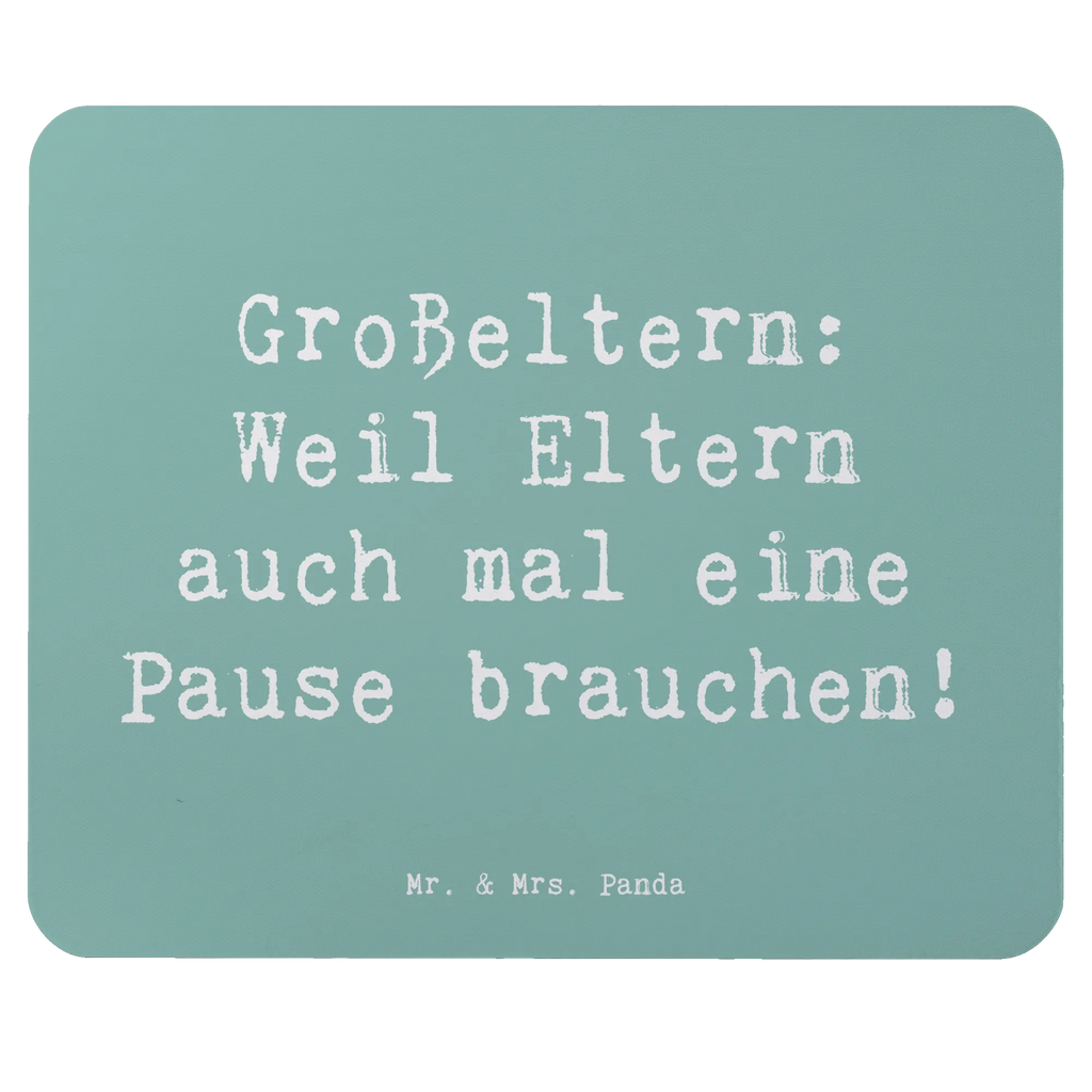 Mouse mat Saying Großeltern: Weil Eltern auch mal eine Pause brauchen! Mousepad, Computer zubehör, Büroausstattung, PC Zubehör, Arbeitszimmer, Mauspad, Einzigartiges Mauspad, Designer Mauspad, Mausunterlage, Mauspad Büro, Familie, Vatertag, Muttertag, Bruder, Schwester, Mama, Papa, Oma, Opa