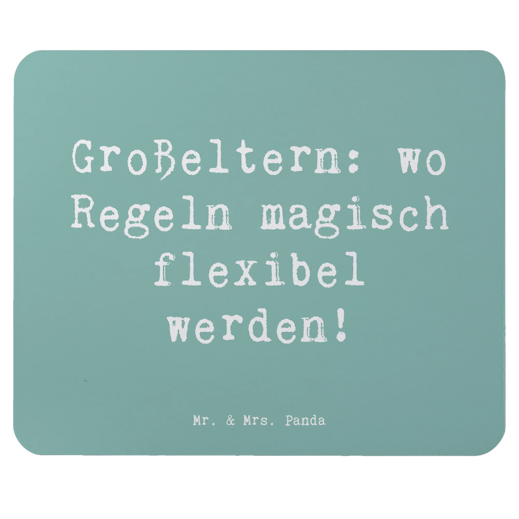 Mouse mat Saying Großeltern: wo Regeln magisch flexibel werden! Mousepad, Computer zubehör, Büroausstattung, PC Zubehör, Arbeitszimmer, Mauspad, Einzigartiges Mauspad, Designer Mauspad, Mausunterlage, Mauspad Büro, Familie, Vatertag, Muttertag, Bruder, Schwester, Mama, Papa, Oma, Opa
