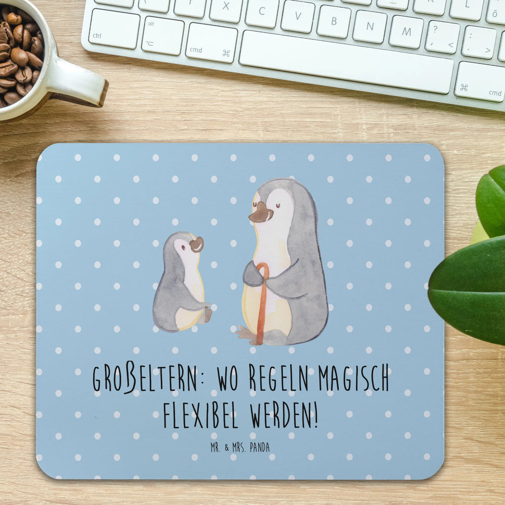 Mouse mat Großeltern: wo Regeln magisch flexibel werden! Mausunterlage, Mousepad, Designer Mauspad, Mauspad, Einzigartiges Mauspad, PC Zubehör, Büroausstattung, Computer zubehör, Arbeitszimmer, Mauspad Büro, Familie, Vatertag, Muttertag, Bruder, Schwester, Mama, Papa, Oma, Opa