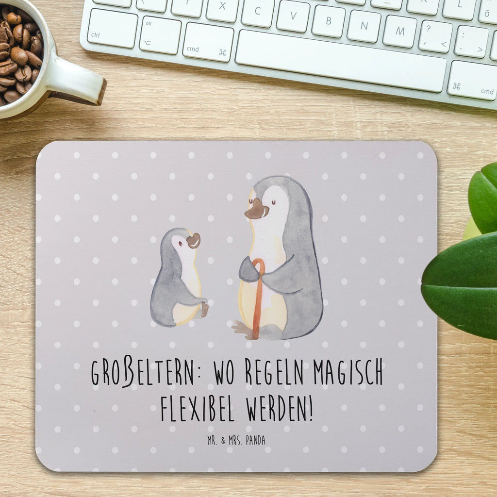 Mouse mat Großeltern: wo Regeln magisch flexibel werden! Mausunterlage, Mousepad, Designer Mauspad, Mauspad, Einzigartiges Mauspad, PC Zubehör, Büroausstattung, Computer zubehör, Arbeitszimmer, Mauspad Büro, Familie, Vatertag, Muttertag, Bruder, Schwester, Mama, Papa, Oma, Opa