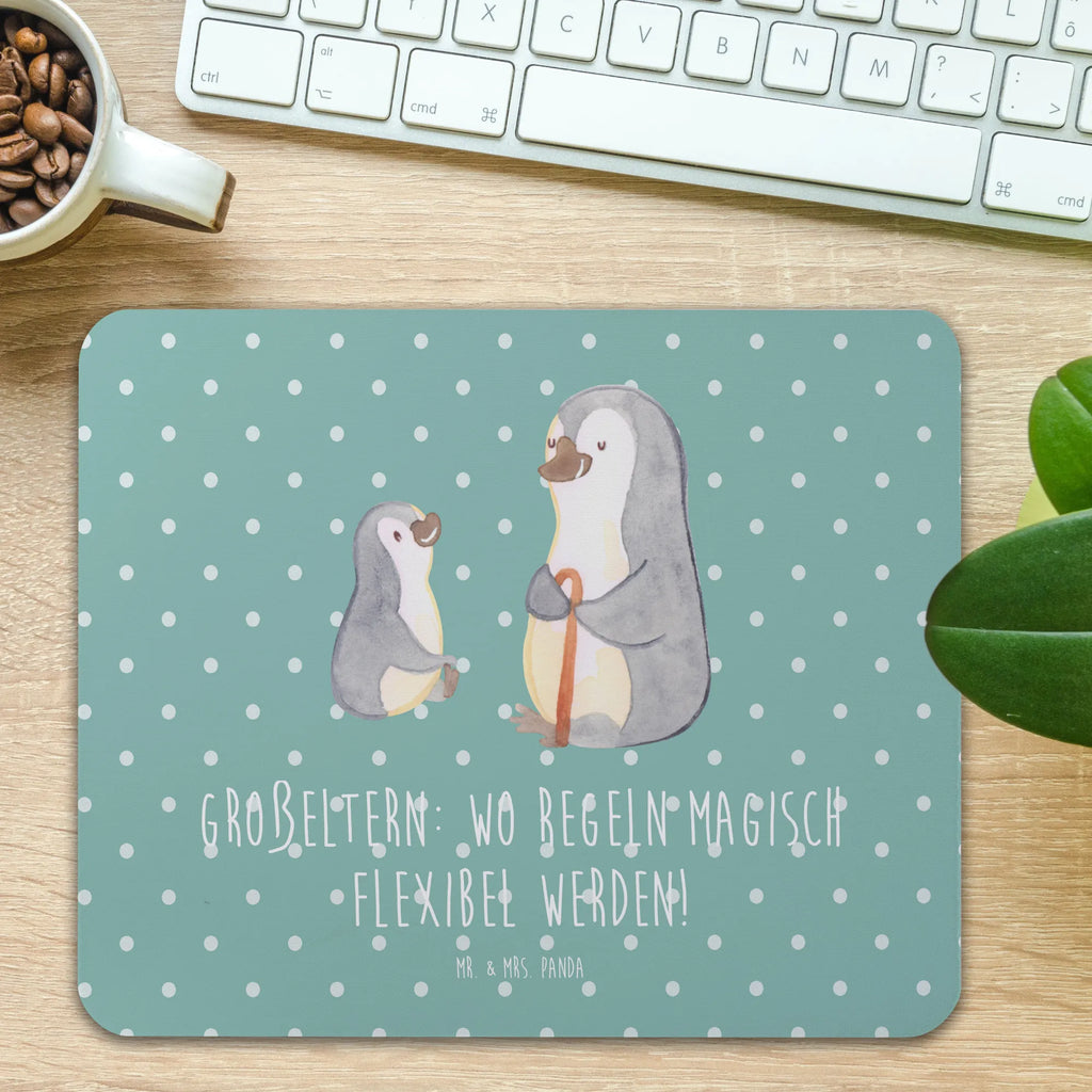 Mouse mat Großeltern: wo Regeln magisch flexibel werden! Mausunterlage, Mousepad, Designer Mauspad, Mauspad, Einzigartiges Mauspad, PC Zubehör, Büroausstattung, Computer zubehör, Arbeitszimmer, Mauspad Büro, Familie, Vatertag, Muttertag, Bruder, Schwester, Mama, Papa, Oma, Opa