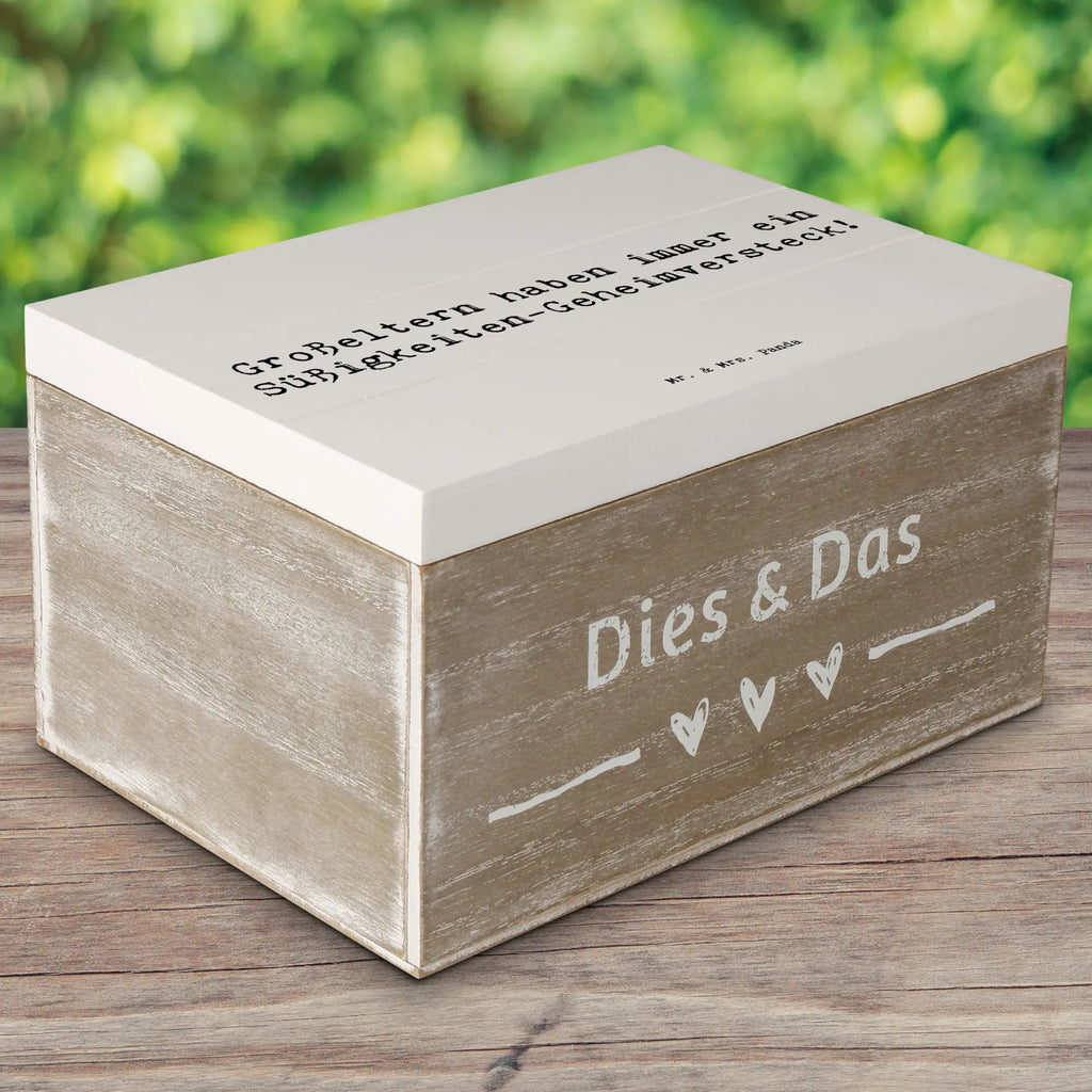 Holzkiste Spruch Großeltern Süßigkeiten Geschenkbox, Erinnerungskiste, Truhe, Geschenkdose, Schatulle, Erinnerungsbox, Schatzkiste, Kiste, Dekokiste, Holzkiste, XXL, Aufbewahrungsbox, Familie, Vatertag, Muttertag, Bruder, Schwester, Mama, Papa, Oma, Opa