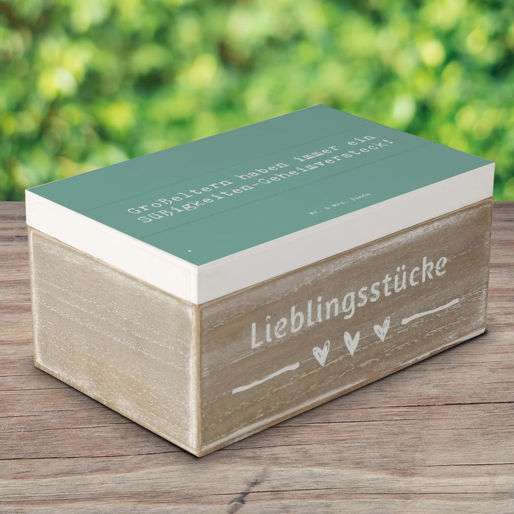 Holzkiste Spruch Großeltern Süßigkeiten Geschenkbox, Erinnerungskiste, Truhe, Geschenkdose, Schatulle, Erinnerungsbox, Schatzkiste, Kiste, Dekokiste, Holzkiste, XXL, Aufbewahrungsbox, Familie, Vatertag, Muttertag, Bruder, Schwester, Mama, Papa, Oma, Opa
