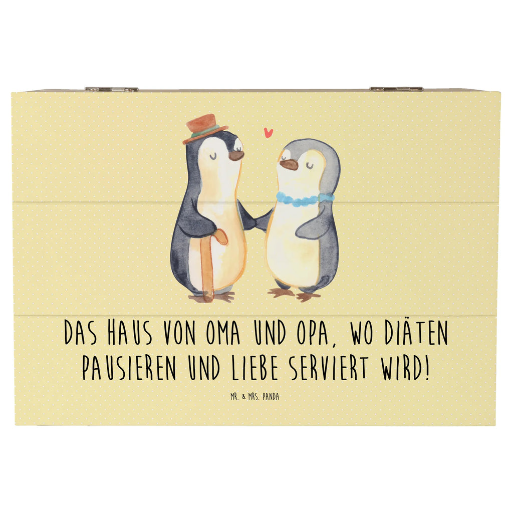 Wooden chest Das Haus von Oma und Opa, wo Diäten pausieren und Liebe serviert wird! Kiste, Dekokiste, Geschenkbox, Holzkiste, Erinnerungskiste, Schatulle, Schatzkiste, XXL, Geschenkdose, Truhe, Aufbewahrungsbox, Erinnerungsbox, Familie, Vatertag, Muttertag, Bruder, Schwester, Mama, Papa, Oma, Opa