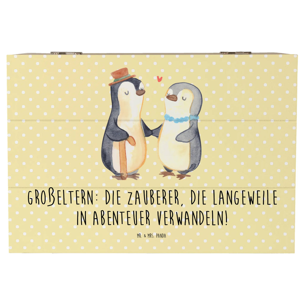 Holzkiste Großeltern Zauberer Geschenkdose, Truhe, Schatzkiste, Dekokiste, Geschenkbox, Aufbewahrungsbox, Holzkiste, Schatulle, Kiste, Erinnerungskiste, XXL, Erinnerungsbox, Familie, Vatertag, Muttertag, Bruder, Schwester, Mama, Papa, Oma, Opa