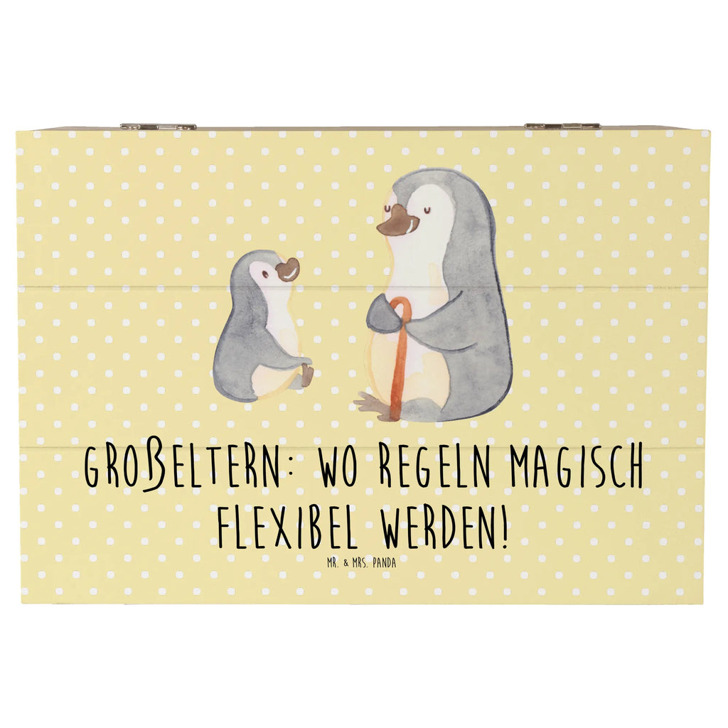 Holzkiste Großeltern Magie Erinnerungsbox, Geschenkbox, Aufbewahrungsbox, Schatzkiste, Schatulle, Geschenkdose, Dekokiste, Truhe, XXL, Kiste, Holzkiste, Erinnerungskiste, Familie, Vatertag, Muttertag, Bruder, Schwester, Mama, Papa, Oma, Opa
