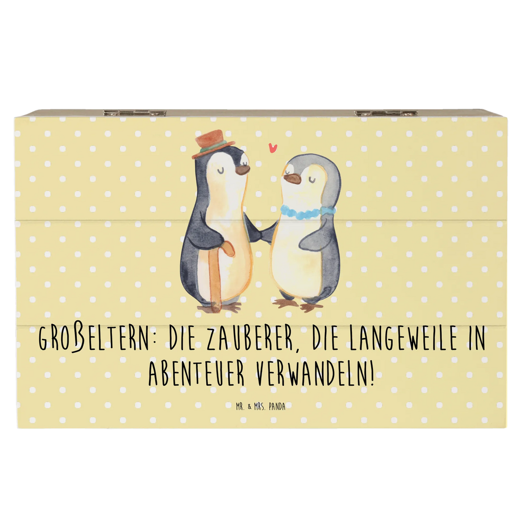 Holzkiste Großeltern Zauberer Geschenkdose, Truhe, Schatzkiste, Dekokiste, Geschenkbox, Aufbewahrungsbox, Holzkiste, Schatulle, Kiste, Erinnerungskiste, XXL, Erinnerungsbox, Familie, Vatertag, Muttertag, Bruder, Schwester, Mama, Papa, Oma, Opa