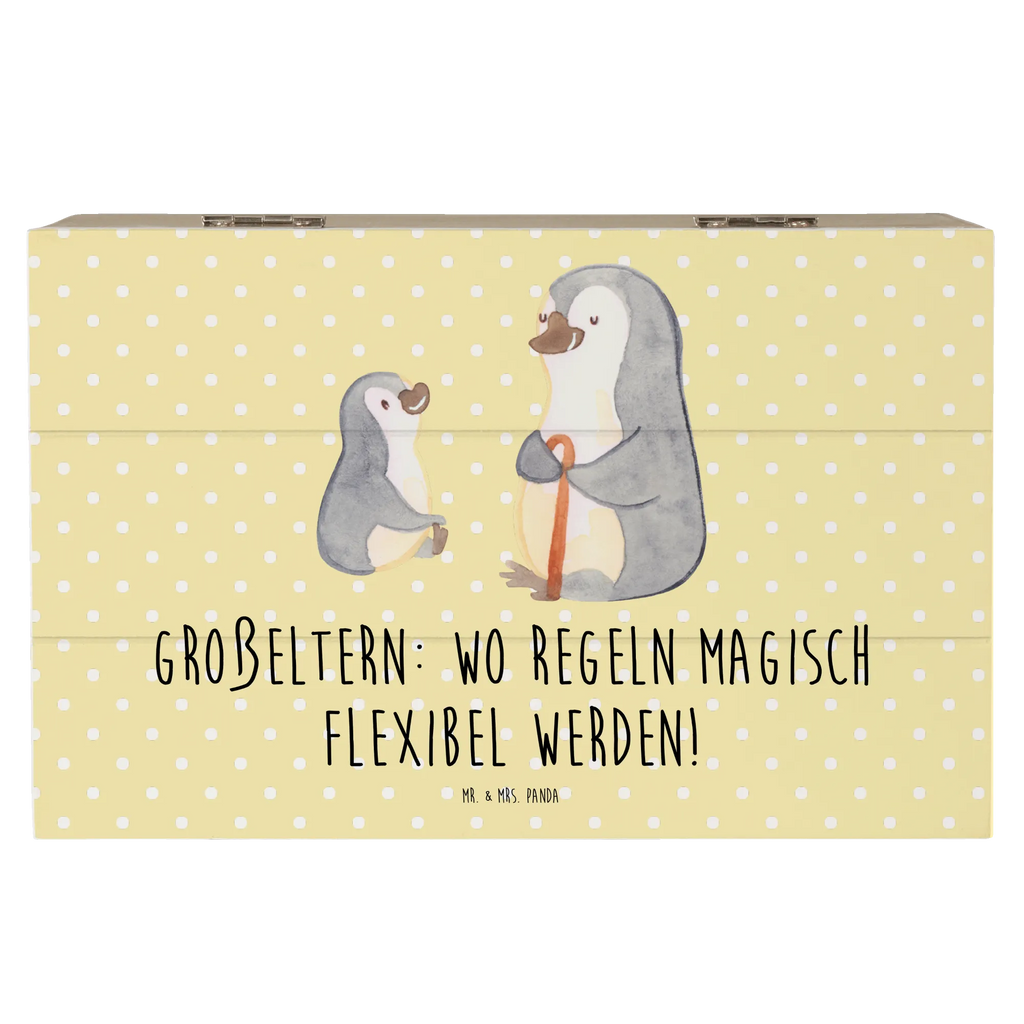Holzkiste Großeltern Magie Erinnerungsbox, Geschenkbox, Aufbewahrungsbox, Schatzkiste, Schatulle, Geschenkdose, Dekokiste, Truhe, XXL, Kiste, Holzkiste, Erinnerungskiste, Familie, Vatertag, Muttertag, Bruder, Schwester, Mama, Papa, Oma, Opa