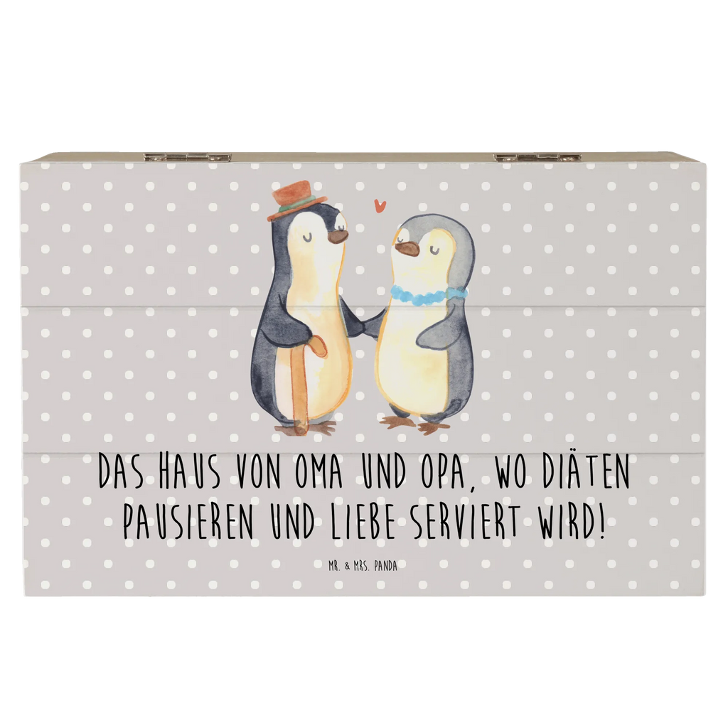 Wooden chest Das Haus von Oma und Opa, wo Diäten pausieren und Liebe serviert wird! Kiste, Dekokiste, Geschenkbox, Holzkiste, Erinnerungskiste, Schatulle, Schatzkiste, XXL, Geschenkdose, Truhe, Aufbewahrungsbox, Erinnerungsbox, Familie, Vatertag, Muttertag, Bruder, Schwester, Mama, Papa, Oma, Opa