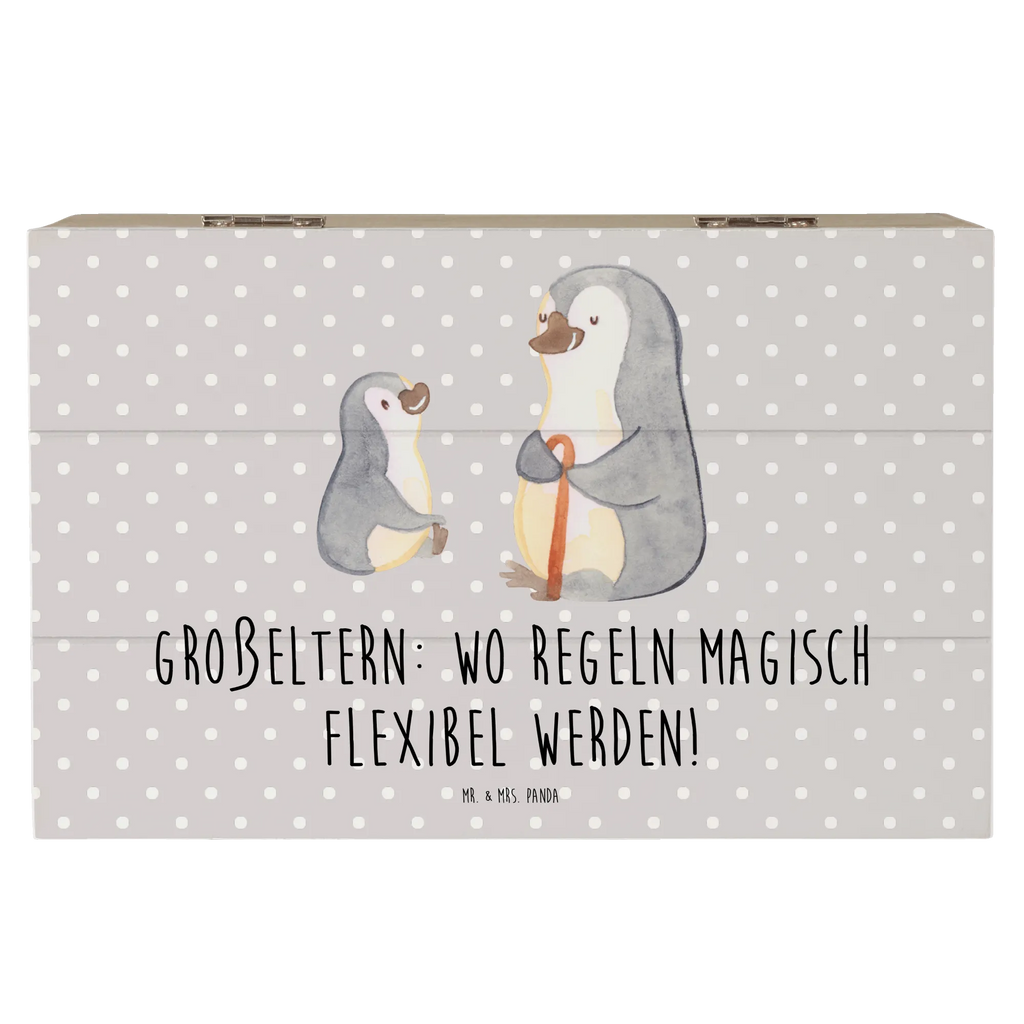 Holzkiste Großeltern Magie Erinnerungsbox, Geschenkbox, Aufbewahrungsbox, Schatzkiste, Schatulle, Geschenkdose, Dekokiste, Truhe, XXL, Kiste, Holzkiste, Erinnerungskiste, Familie, Vatertag, Muttertag, Bruder, Schwester, Mama, Papa, Oma, Opa