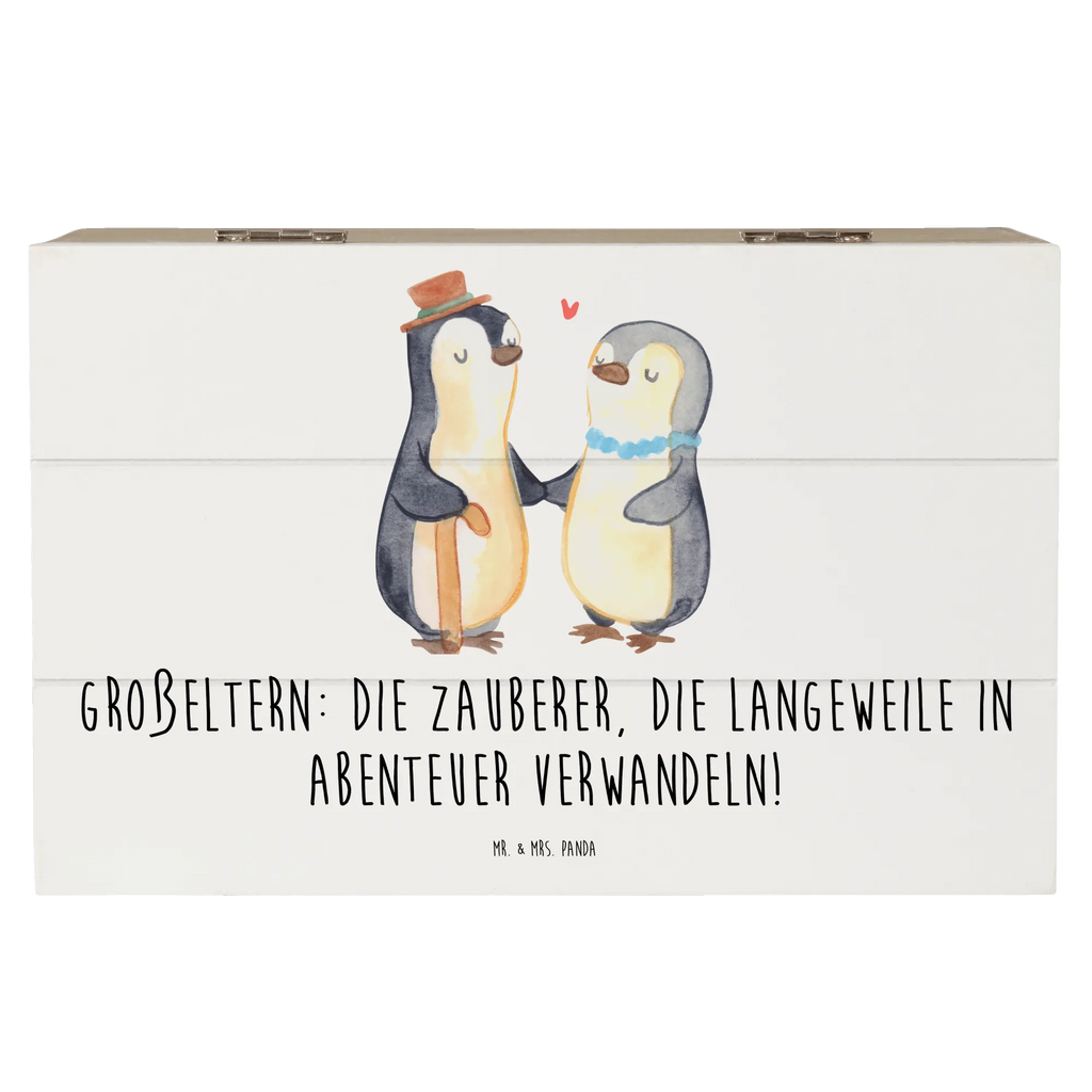 Holzkiste Großeltern Zauberer Geschenkdose, Truhe, Schatzkiste, Dekokiste, Geschenkbox, Aufbewahrungsbox, Holzkiste, Schatulle, Kiste, Erinnerungskiste, XXL, Erinnerungsbox, Familie, Vatertag, Muttertag, Bruder, Schwester, Mama, Papa, Oma, Opa