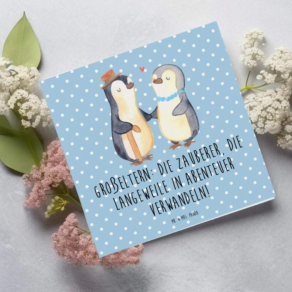 Deluxe Card Großeltern: Die Zauberer, die Langeweile in Abenteuer verwandeln! Einladungskarte, Hochwertige Grußkarte, Hochzeitskarte, Karte, Geburtstagskarte, Grußkarte, Hochwertige Klappkarte, Glückwunschkarte, Klappkarte, Familie, Vatertag, Muttertag, Bruder, Schwester, Mama, Papa, Oma, Opa