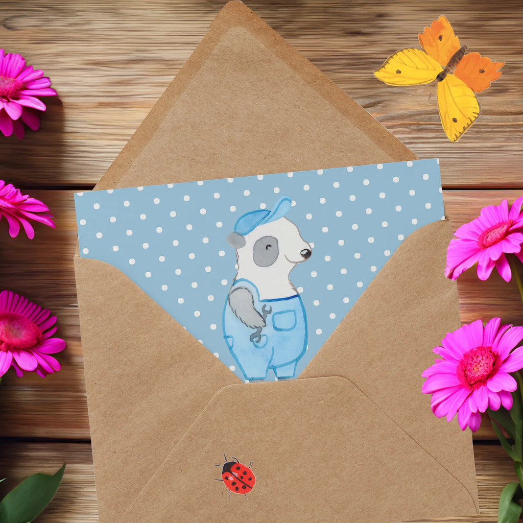 Deluxe Karte Großeltern Werkstatt Hochzeitskarte, Grußkarte, Hochwertige Klappkarte, Hochwertige Grußkarte, Karte, Klappkarte, Geburtstagskarte, Glückwunschkarte, Einladungskarte, Familie, Vatertag, Muttertag, Bruder, Schwester, Mama, Papa, Oma, Opa