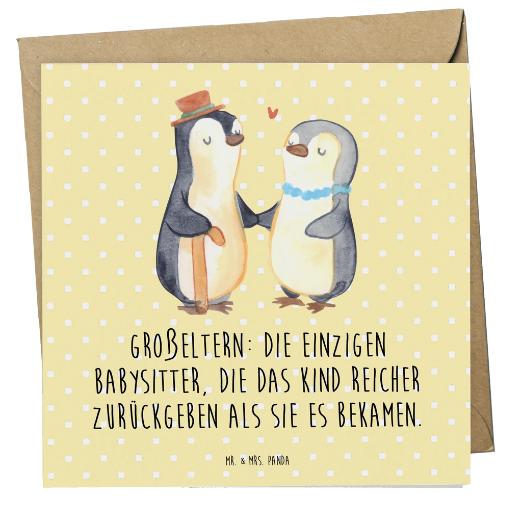 Deluxe Card Großeltern: die einzigen Babysitter, die das Kind reicher zurückgeben als sie es bekamen. Glückwunschkarte, Hochwertige Grußkarte, Karte, Geburtstagskarte, Hochzeitskarte, Einladungskarte, Grußkarte, Hochwertige Klappkarte, Klappkarte, Familie, Vatertag, Muttertag, Bruder, Schwester, Mama, Papa, Oma, Opa