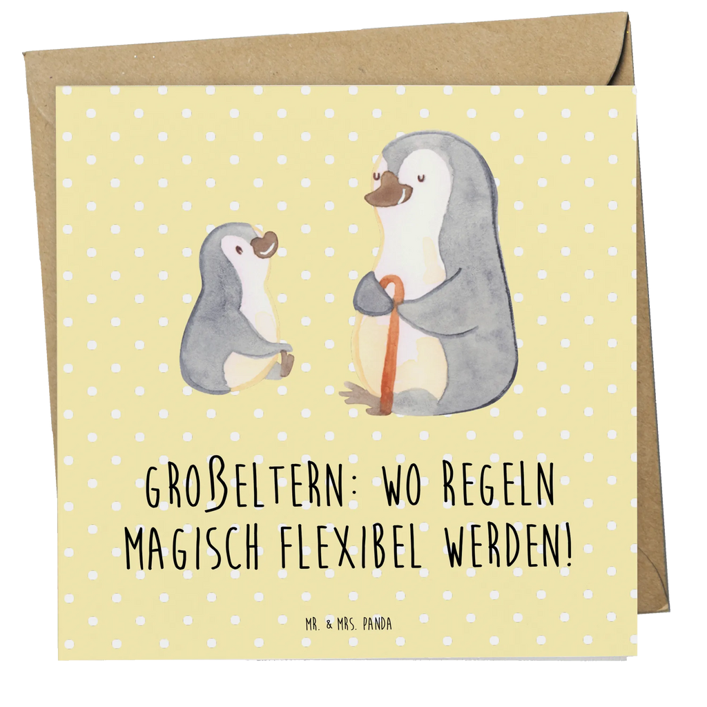 Deluxe Card Großeltern: wo Regeln magisch flexibel werden! Karte, Glückwunschkarte, Einladungskarte, Klappkarte, Hochzeitskarte, Geburtstagskarte, Hochwertige Klappkarte, Grußkarte, Hochwertige Grußkarte, Familie, Vatertag, Muttertag, Bruder, Schwester, Mama, Papa, Oma, Opa
