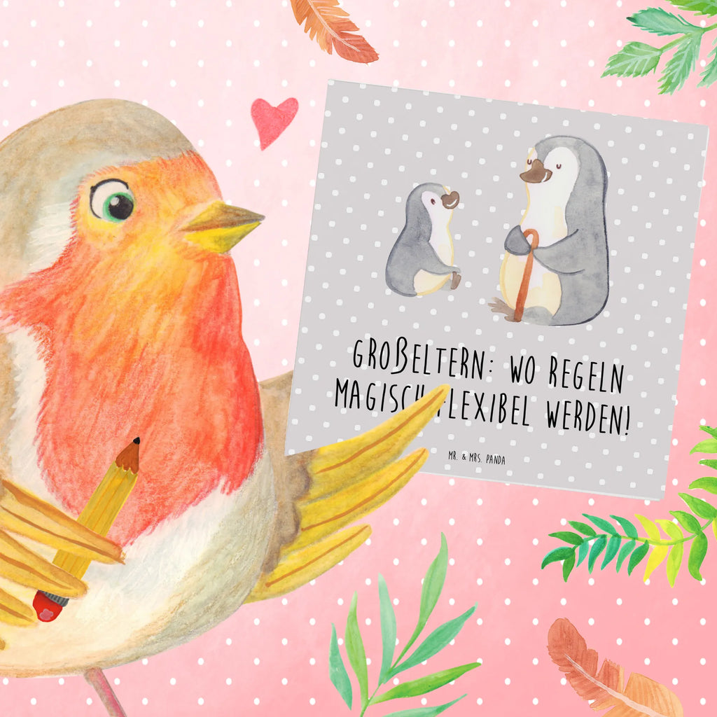 Deluxe Card Großeltern: wo Regeln magisch flexibel werden! Karte, Glückwunschkarte, Einladungskarte, Klappkarte, Hochzeitskarte, Geburtstagskarte, Hochwertige Klappkarte, Grußkarte, Hochwertige Grußkarte, Familie, Vatertag, Muttertag, Bruder, Schwester, Mama, Papa, Oma, Opa