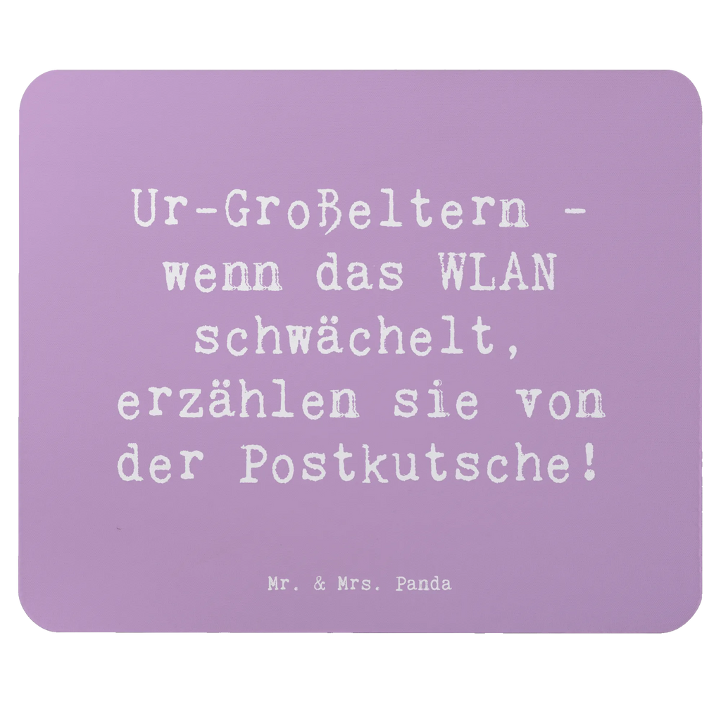 Mouse mat Saying Ur-Großeltern - wenn das WLAN schwächelt, erzählen sie von der Postkutsche! Mauspad, Büroausstattung, Designer Mauspad, Arbeitszimmer, Computer zubehör, Mousepad, PC Zubehör, Mauspad Büro, Einzigartiges Mauspad, Mausunterlage, Familie, Vatertag, Muttertag, Bruder, Schwester, Mama, Papa, Oma, Opa