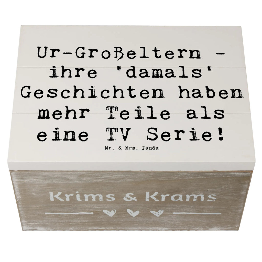 Holzkiste Spruch Ur-Großeltern Geschichten Erinnerungskiste, Geschenkbox, Truhe, Dekokiste, Aufbewahrungsbox, Erinnerungsbox, XXL, Schatulle, Holzkiste, Geschenkdose, Schatzkiste, Kiste, Familie, Vatertag, Muttertag, Bruder, Schwester, Mama, Papa, Oma, Opa