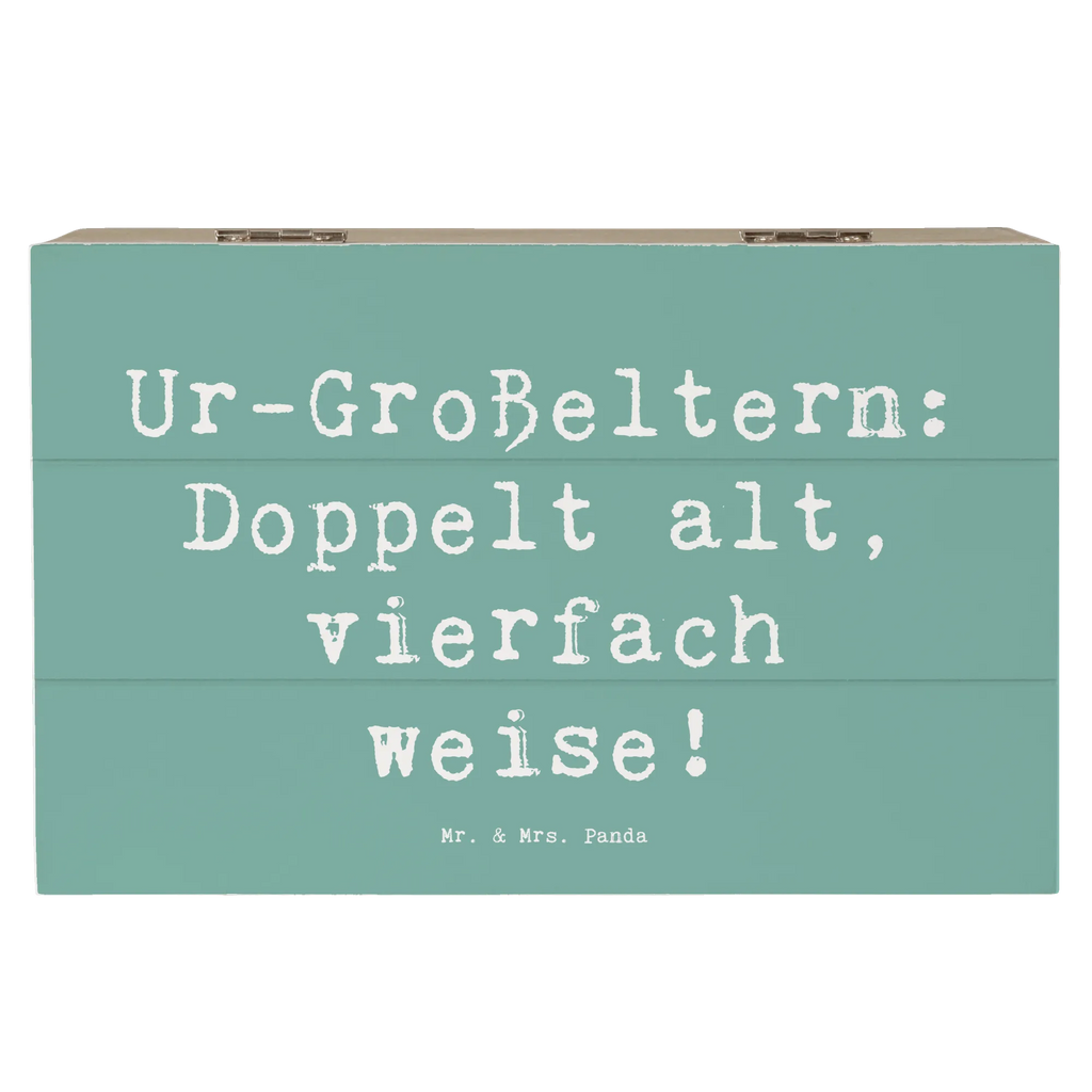 Holzkiste Spruch Ur-Großeltern Weisheit Dekokiste, Schatzkiste, Aufbewahrungsbox, Truhe, Kiste, XXL, Geschenkdose, Schatulle, Erinnerungsbox, Geschenkbox, Erinnerungskiste, Holzkiste, Familie, Vatertag, Muttertag, Bruder, Schwester, Mama, Papa, Oma, Opa