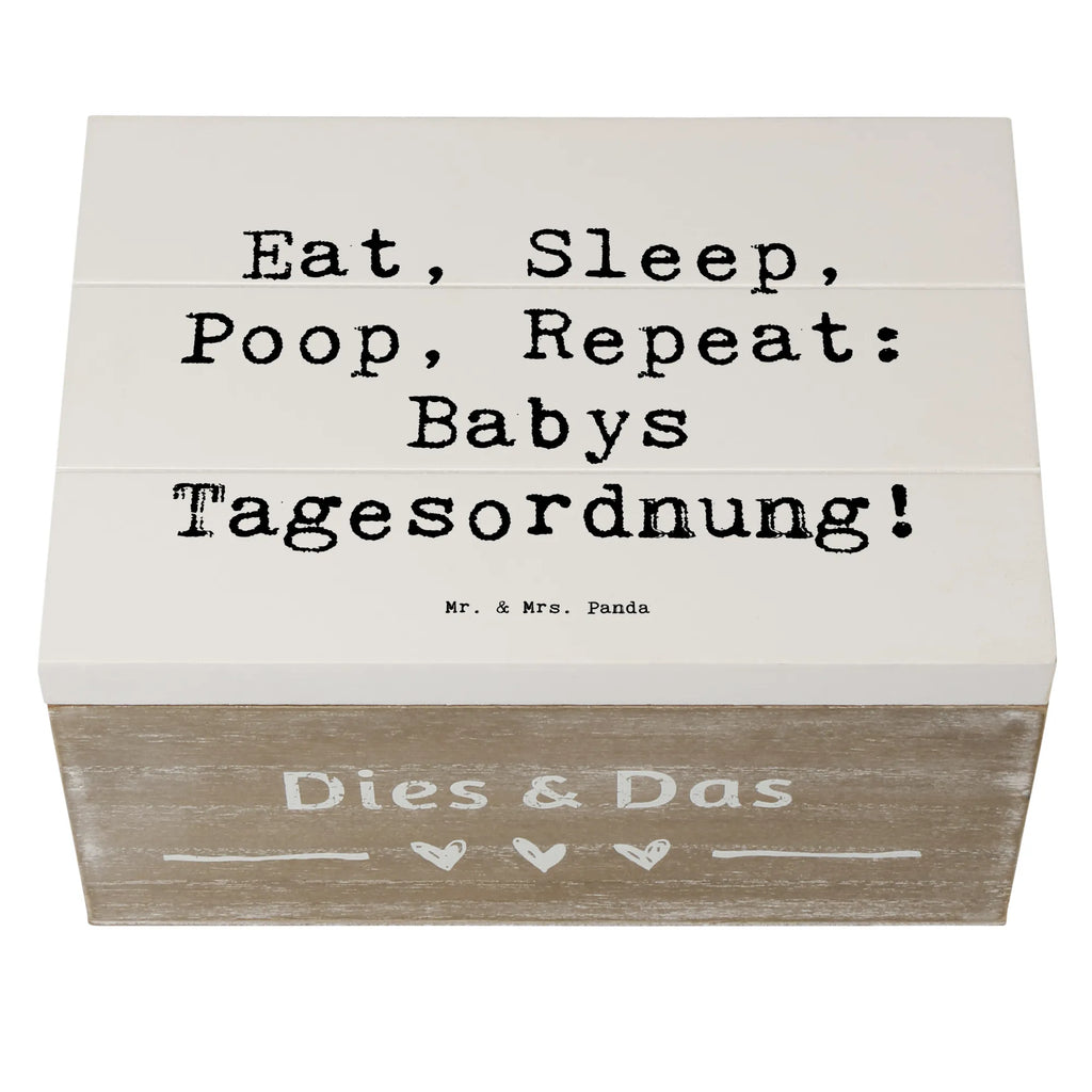 Holzkiste Spruch Baby Alltag Erinnerungskiste, Dekokiste, Aufbewahrungsbox, Geschenkbox, Schatzkiste, Truhe, Kiste, XXL, Geschenkdose, Holzkiste, Erinnerungsbox, Schatulle, Familie, Vatertag, Muttertag, Bruder, Schwester, Mama, Papa, Oma, Opa