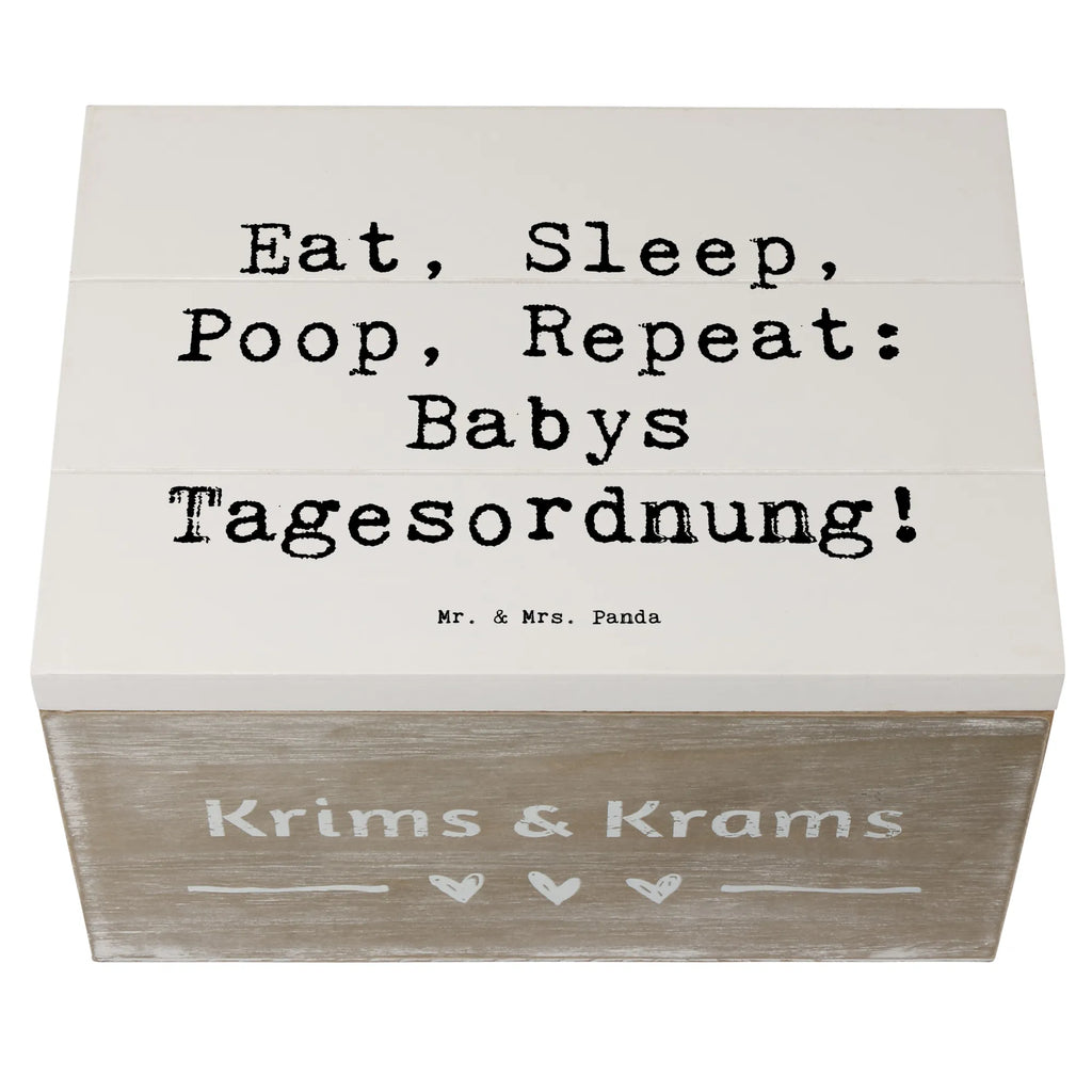 Holzkiste Spruch Baby Alltag Erinnerungskiste, Dekokiste, Aufbewahrungsbox, Geschenkbox, Schatzkiste, Truhe, Kiste, XXL, Geschenkdose, Holzkiste, Erinnerungsbox, Schatulle, Familie, Vatertag, Muttertag, Bruder, Schwester, Mama, Papa, Oma, Opa