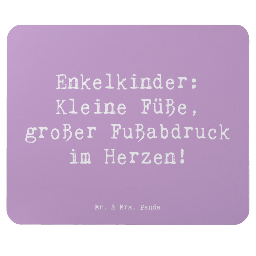 Mouse mat Saying Enkelkinder: Kleine Füße, großer Fußabdruck im Herzen! Mousepad, Computer zubehör, Büroausstattung, PC Zubehör, Arbeitszimmer, Mauspad, Einzigartiges Mauspad, Designer Mauspad, Mausunterlage, Mauspad Büro, Familie, Vatertag, Muttertag, Bruder, Schwester, Mama, Papa, Oma, Opa